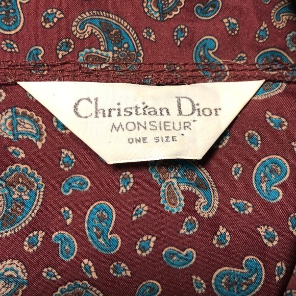 Christian Dior Lightweight Paisley Robe - Picture 6 of 8